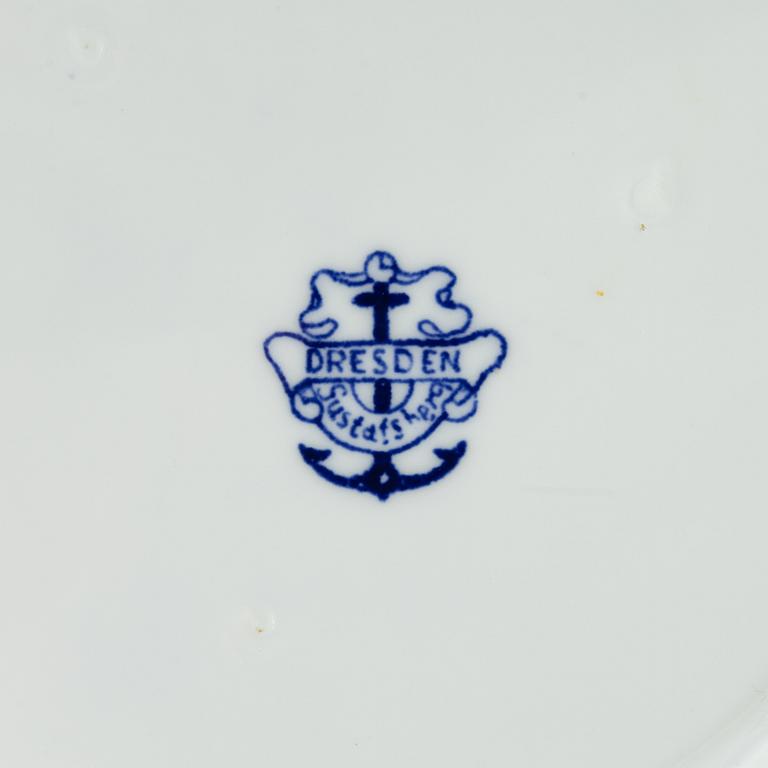 Stig Lindberg, servis, 98 delar, benporslin, "Dresden", Gustavsberg.