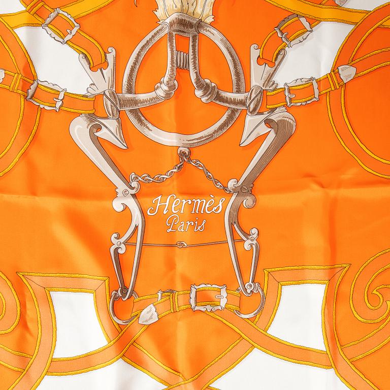 Hermès scarf "The Instruction of the King, in the Art of Horse Riding".