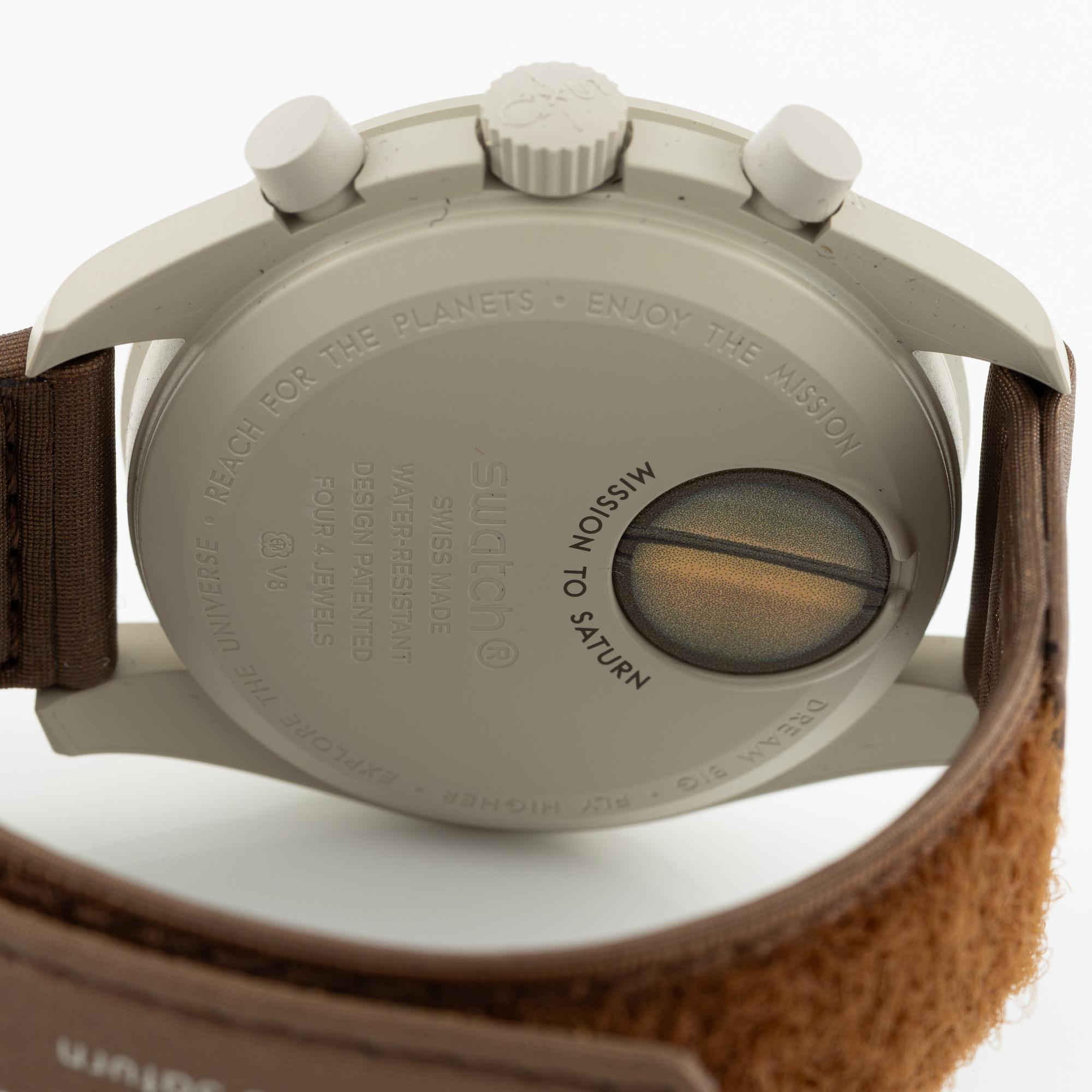 Omega/Swatch, MoonSwatch, "No Reserve", collection of 14 pcs, chronograph, wristwatches, 42 mm.