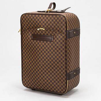 Louis Vuitton, A Damier Ebene 'Pegase 70' luggage.