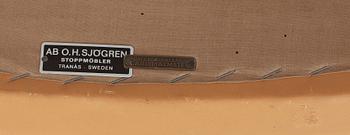 FÅTÖLJ, "Åldermannen", Carl Malmsten, AB OH Sjögren, 1900-talets andra hälft.