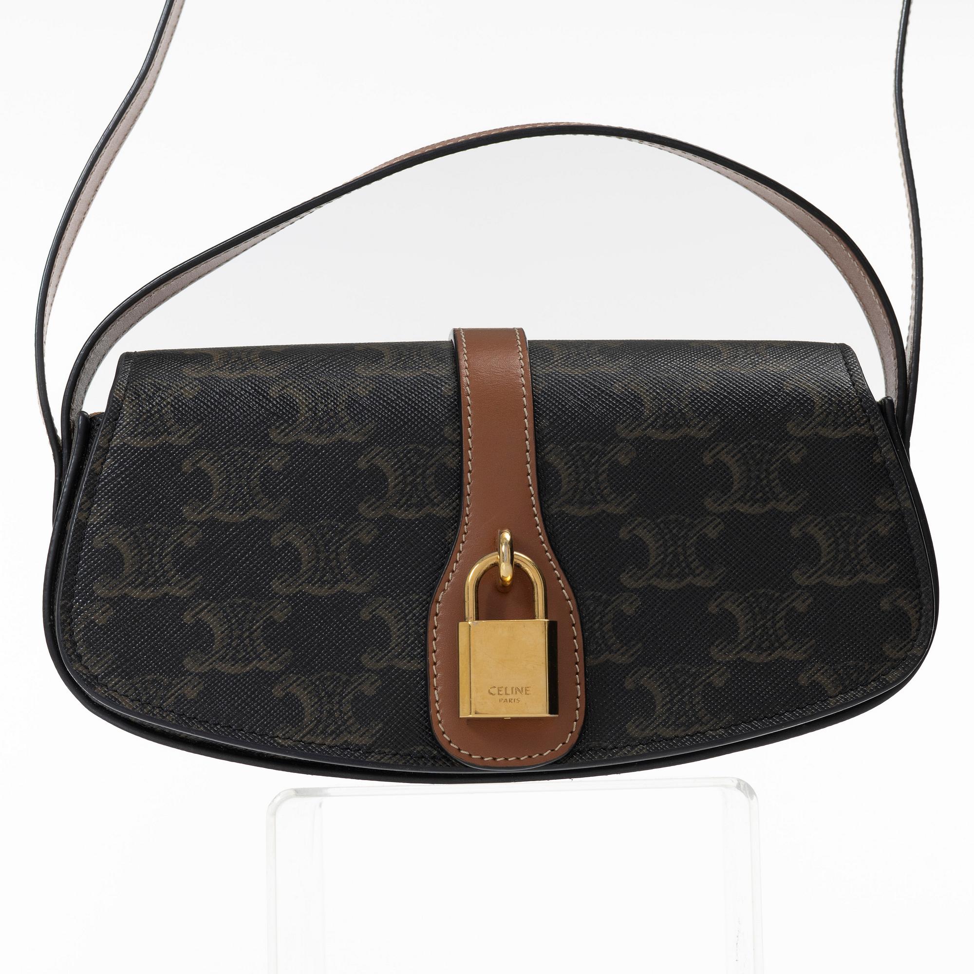Céline, Bag "Tabou Clutch on Strap".
