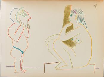 PABLO PICASSO, bok, "SUITE DE 180 DESSINS DE PICASSO". VERVE, VOL VIII, NO 29-30.
