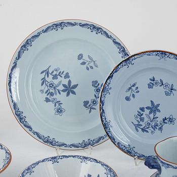 A 114-piece 'East Indies' dinner service, Rörstrand, Sweden, mid 20th century- 21st century.
