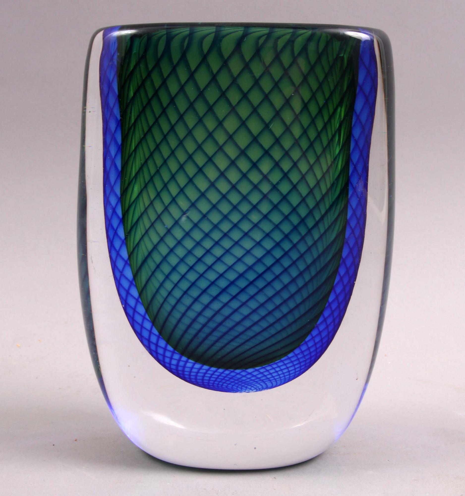 VAS, glas, Vicke Lindstrand, Kosta.