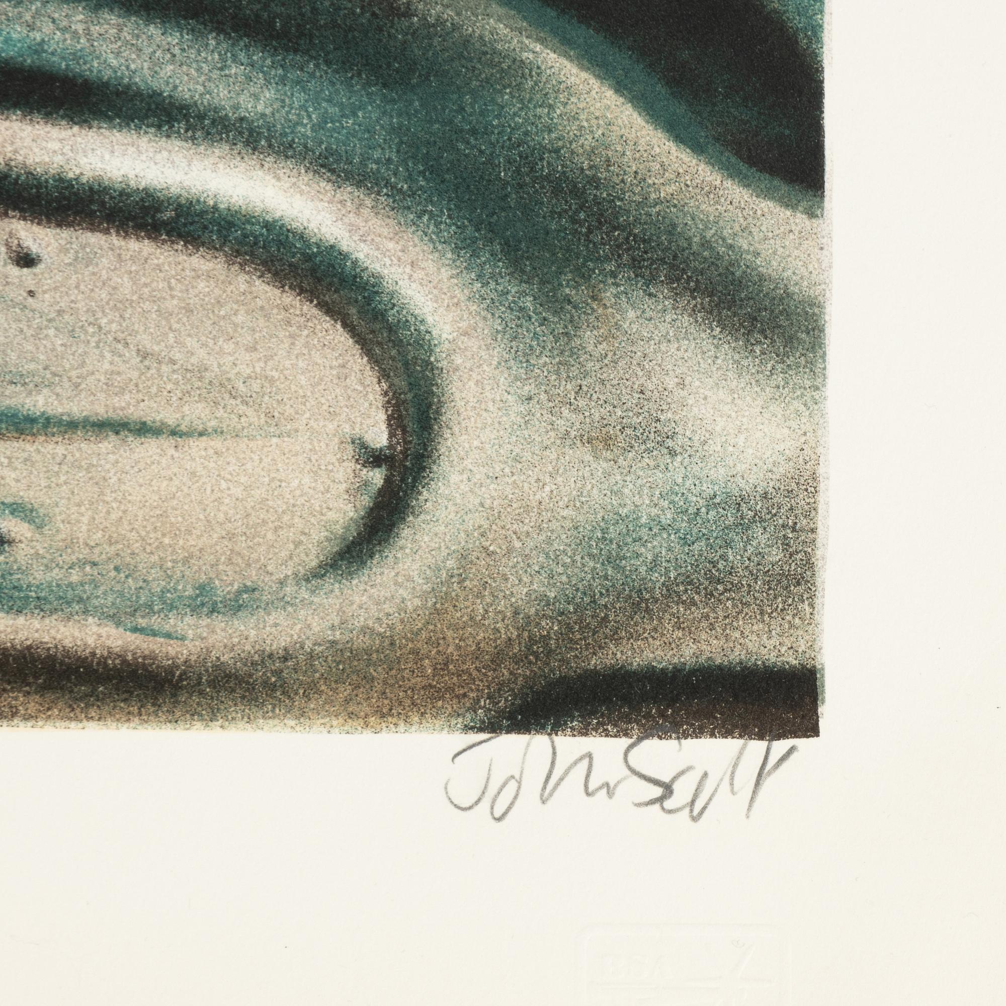 Portfölj med 10 färglitografier. " "Documenta". Samtliga signerade och numr 123/300.