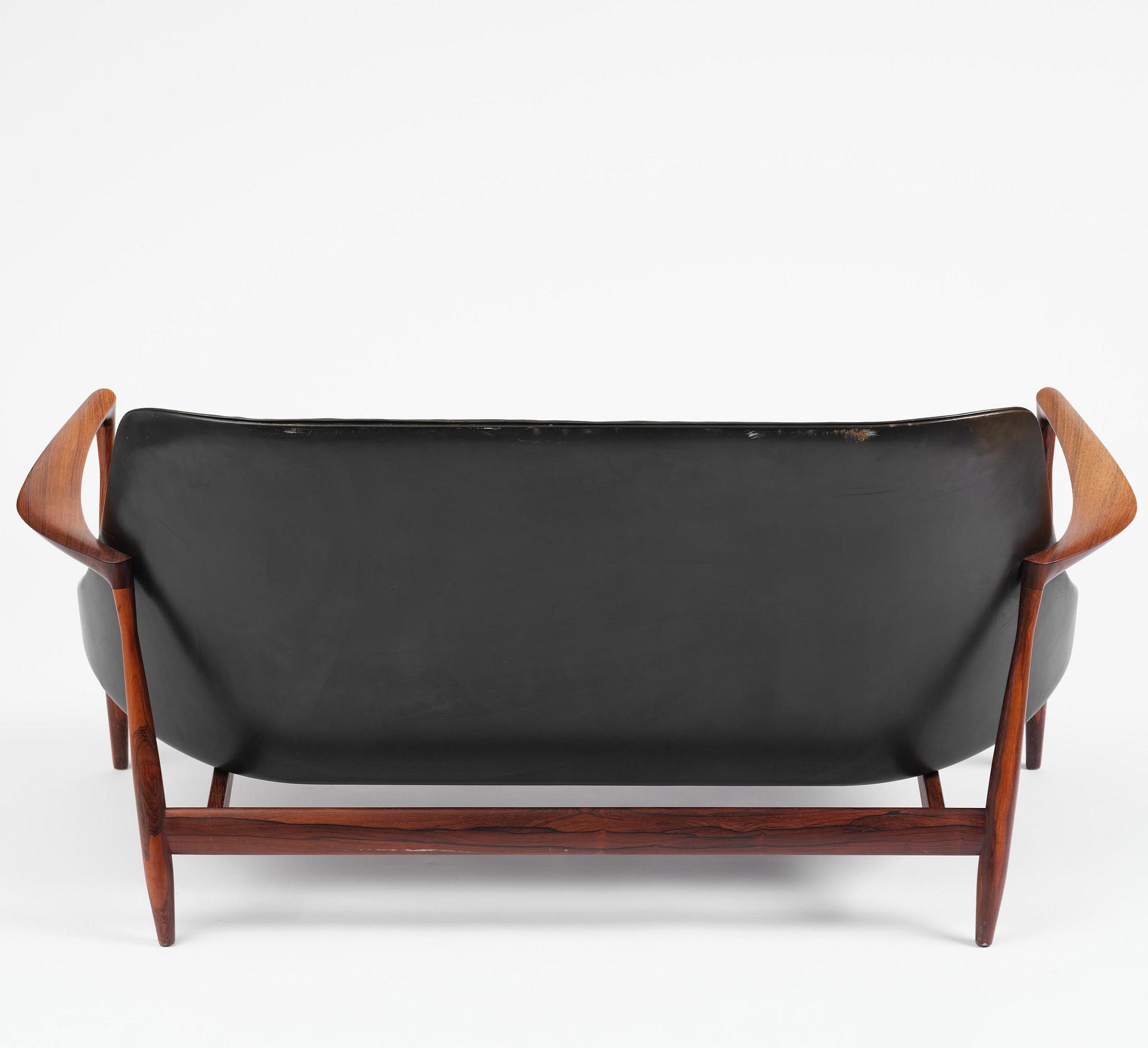 Ib Kofod-Larsen, a rosewood "Elizabeth" sofa, cabinetmakers Christensen & Larsen, Denmark, 1950s-60s.