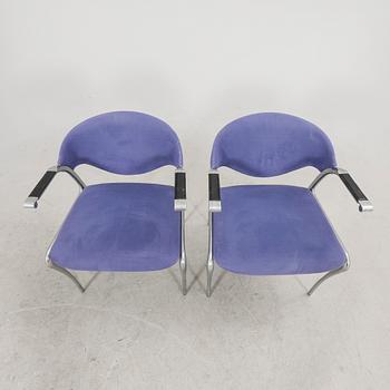 A pair of late 20th century Akaba chairs.