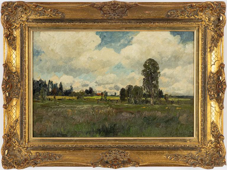 Karl Küstner, Summer Landscape.