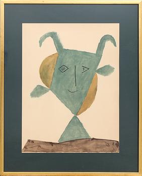 Pablo Picasso, from "Faune et Flores d'Antibes" 1960.