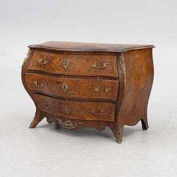 A Rococo chest of drawers, Sweden, second half of the 20th Century.