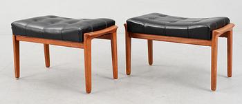 FOTPALLAR, ett par, 1950/60-tal.