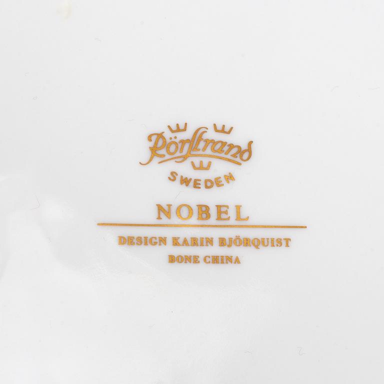 Karin Björquist, a 15 pieces porcelain service, "Nobel", Rörstrand, Sweden.