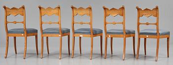 STOLAR, 5 st, Biedermeier, 1800-tal.