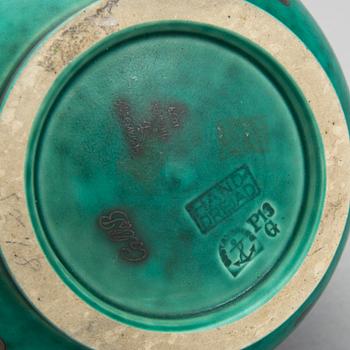 WILHELM KÅGE, Gustavsberg, stengods, "Argenta", 1940-/50-tal.