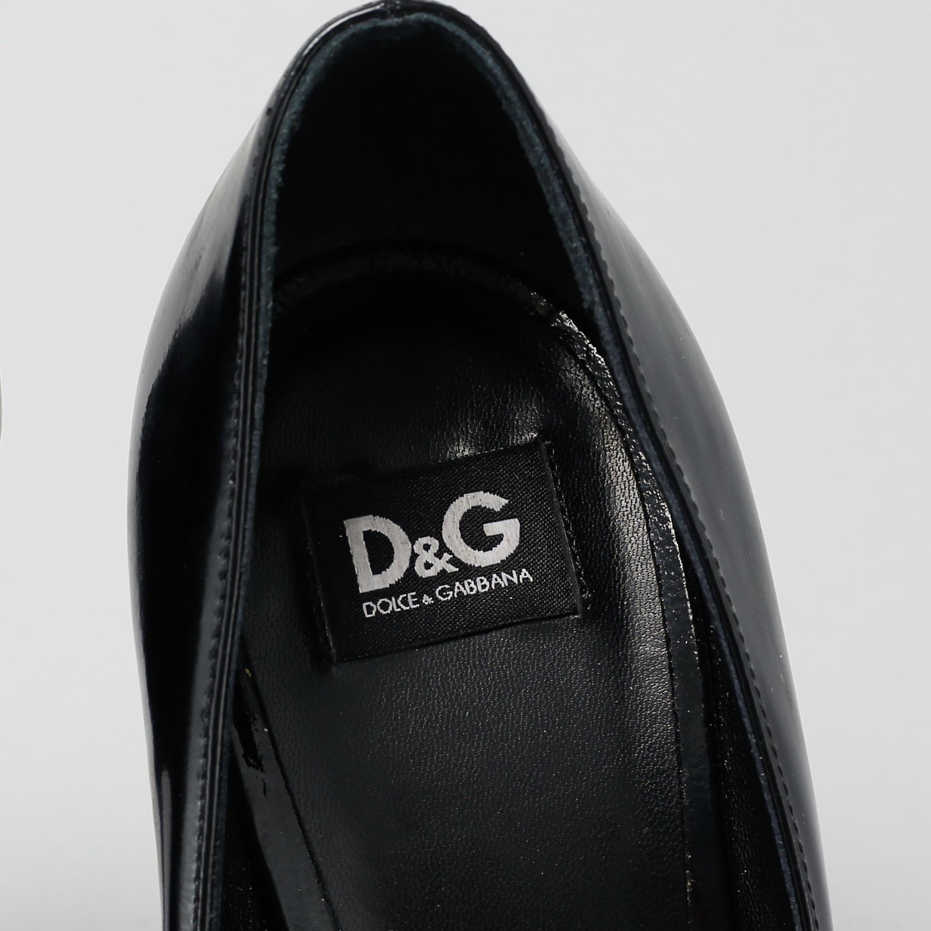 DOLCE & GABBANA, skor, två par.