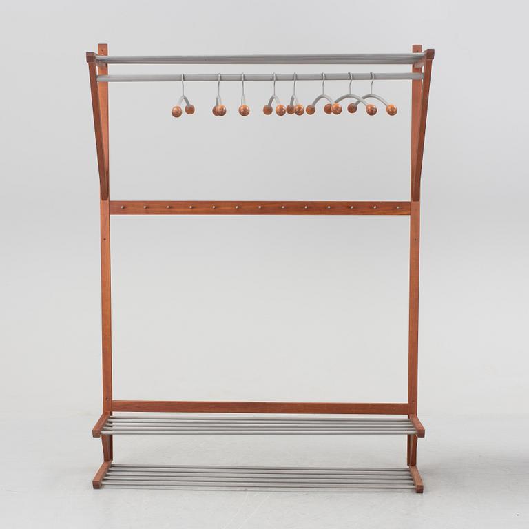 KERSTIN OLBY, a "Steel" clothes hanger with 15 hangers, 21st century.