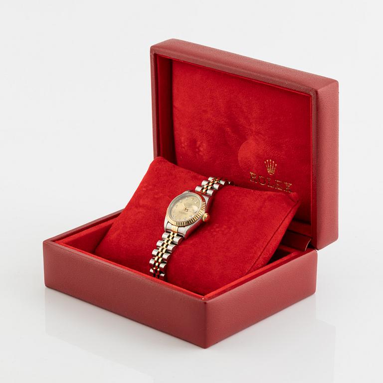 Rolex, Oyster Perpetual, Datejust, "Diamond Dial", wristwatch, 26 mm.