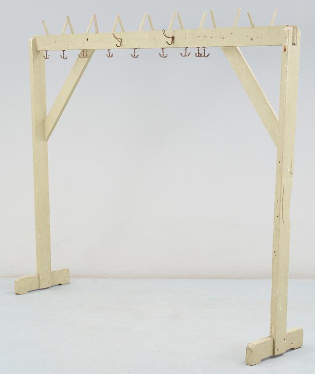 KLÄDHÄNGARE, allmoge, 1800/1900-tal.