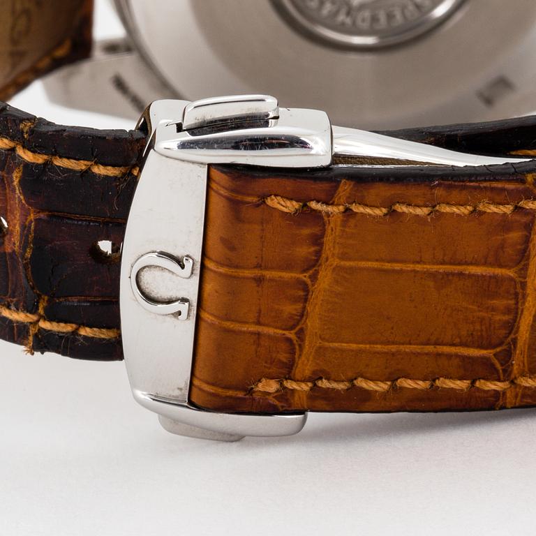 OMEGA, Speedmaster, Broad Arrow, "Tachymètre Base 1000", Chronometer, chronograph, wristwatch, 42 mm,