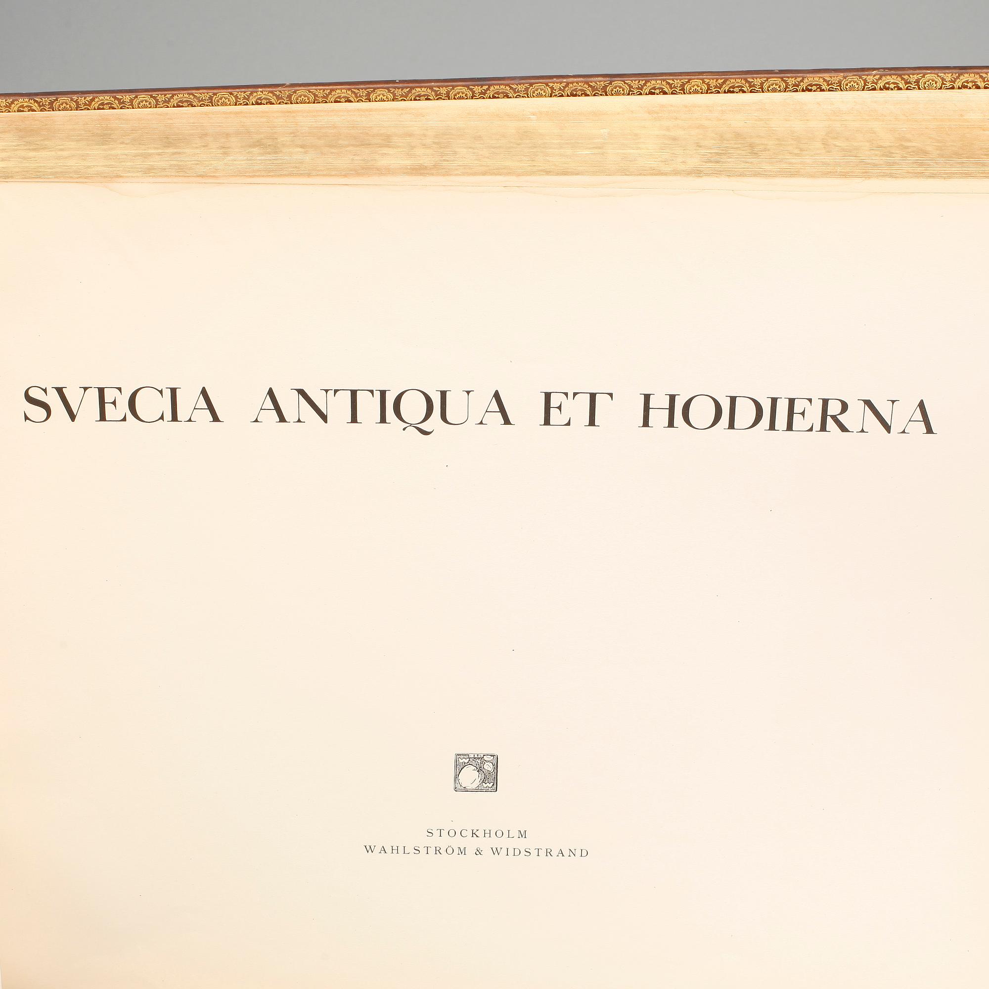 BOK, Suecia Antiqua et Hodierna, Stockholm 1924.