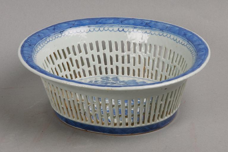 GALLERSKÅL, porslin, Kina, 1800-tal.