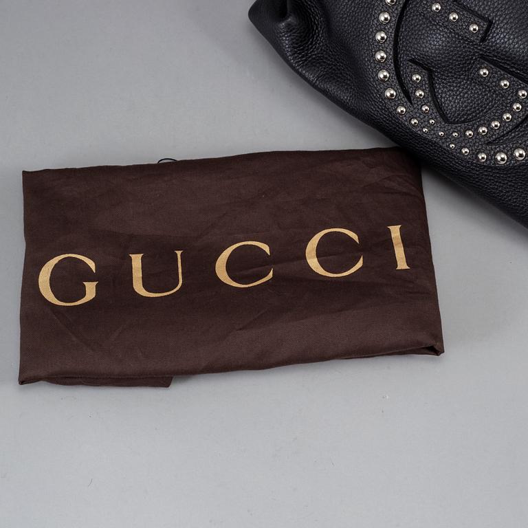 GUCCI, 'Soho' leather bag.