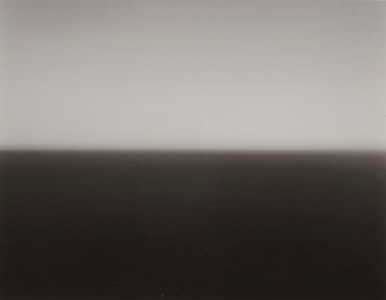 Hiroshi Sugimoto, "Mediterranean Sea Cassis 1989".