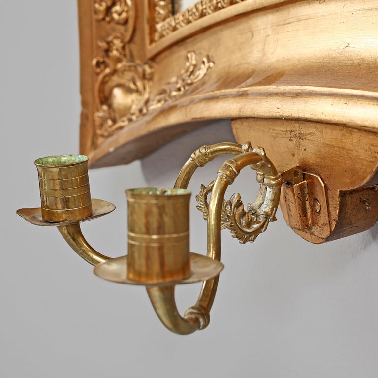 SPEGELLAMPETT, senempire, 1800-talets mitt/andra hälft.