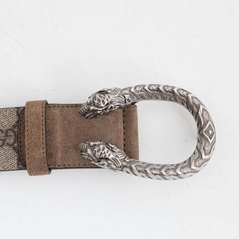 Gucci, skärp, "Dionysus GG Supreme belt". Strl 80.