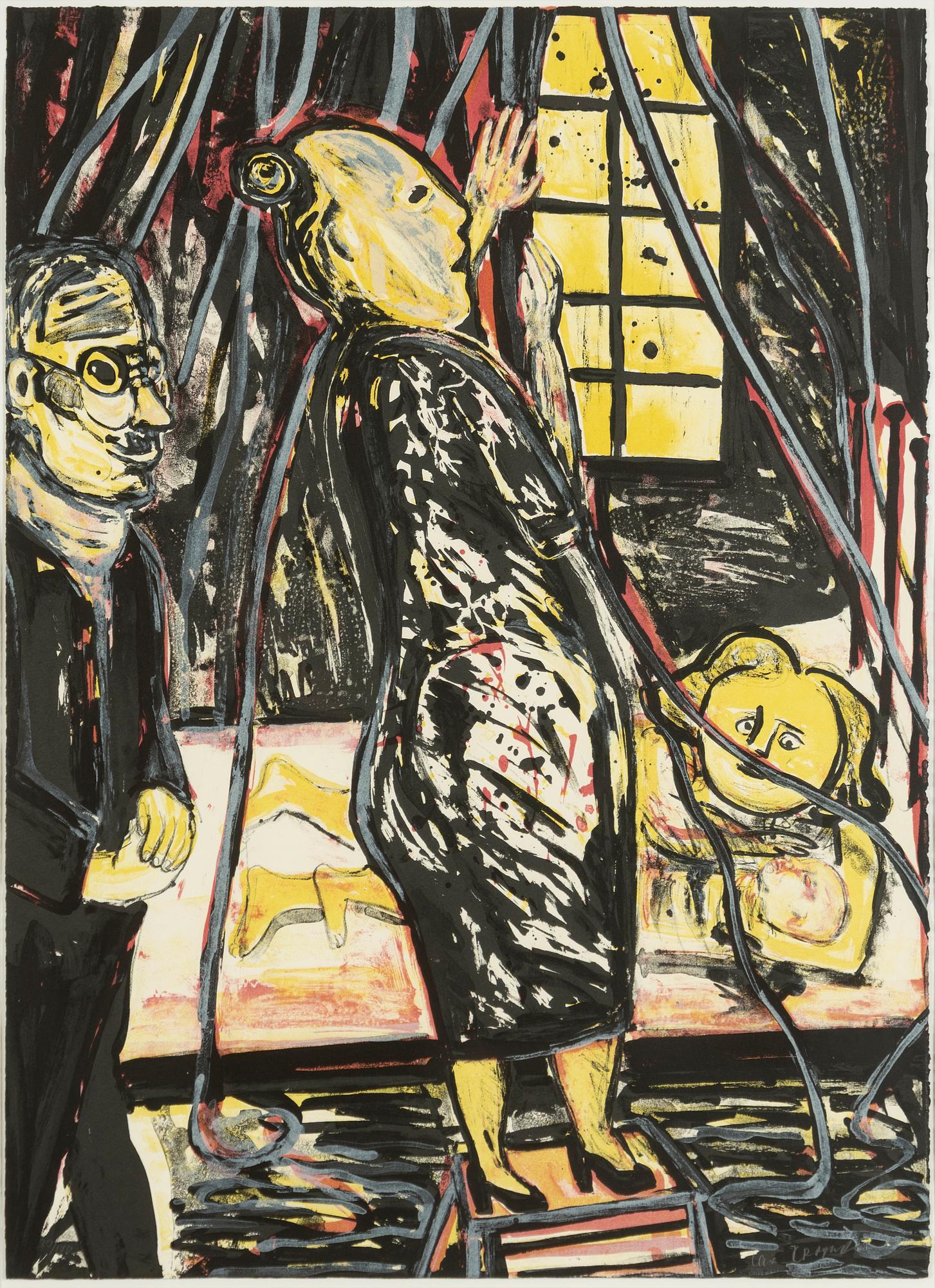 Lena Cronqvist,  From "August Strindberg, Ett Drömspel".