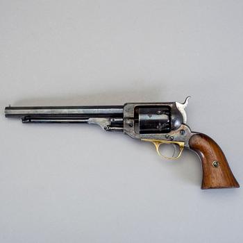 SLAGLÅSREVOLVER, Eli Whitney Navy Revolver, 1800-talets mitt, kaliber 36.