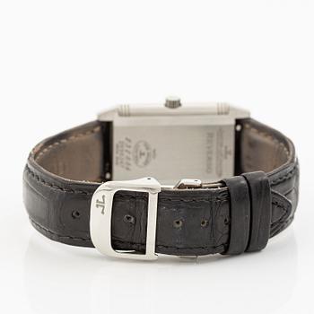 Jaeger-LeCoultre, Reverso Classique, wristwatch, 38.5 x 23.05 mm.