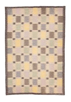 306. Brita Grahn, a carpet, flat weave, ca 311 x 214 cm, signed Brita Grahn.