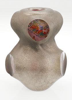 A Per B Sundberg 'Fabula' glass vase, Orrefors Limited Gallery 2004.