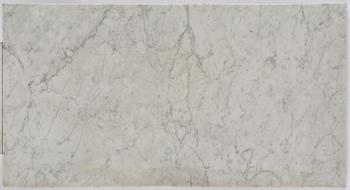 A Swedish Empire gilt wood and white marbel console table.