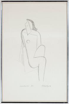 CHRISTIAN BERG, lithographs, 3, signed 68/125.