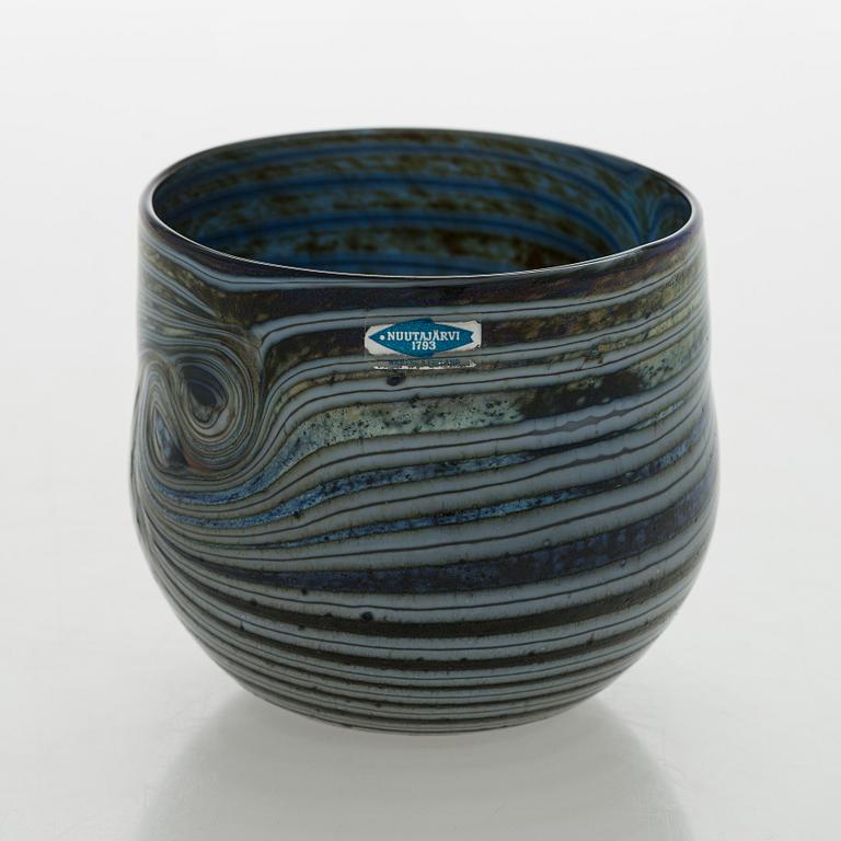 Oiva Toikka, an art glass object, signed Oiva Toikka Nuutajärvi Notsjö.