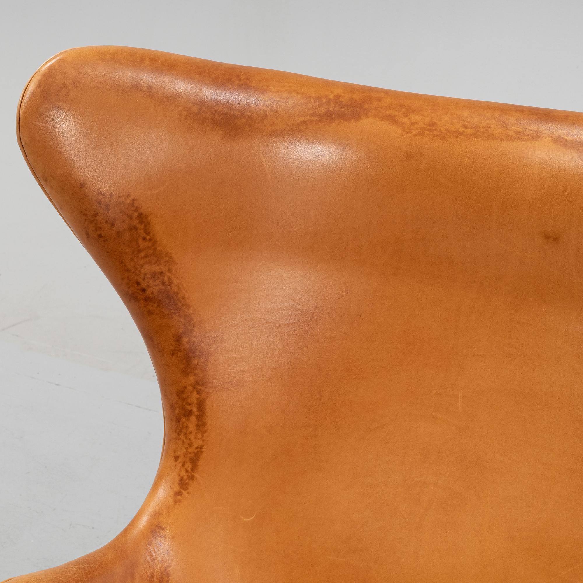 Arne Jacobsen, fåtölj, "Ägget", formgiven 1958.