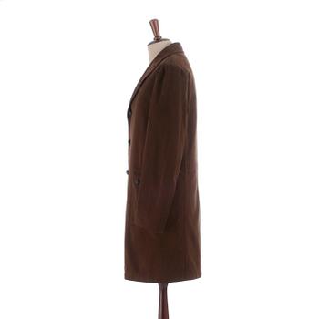 LUND & LUND, a brown cotton jacket, size 50.