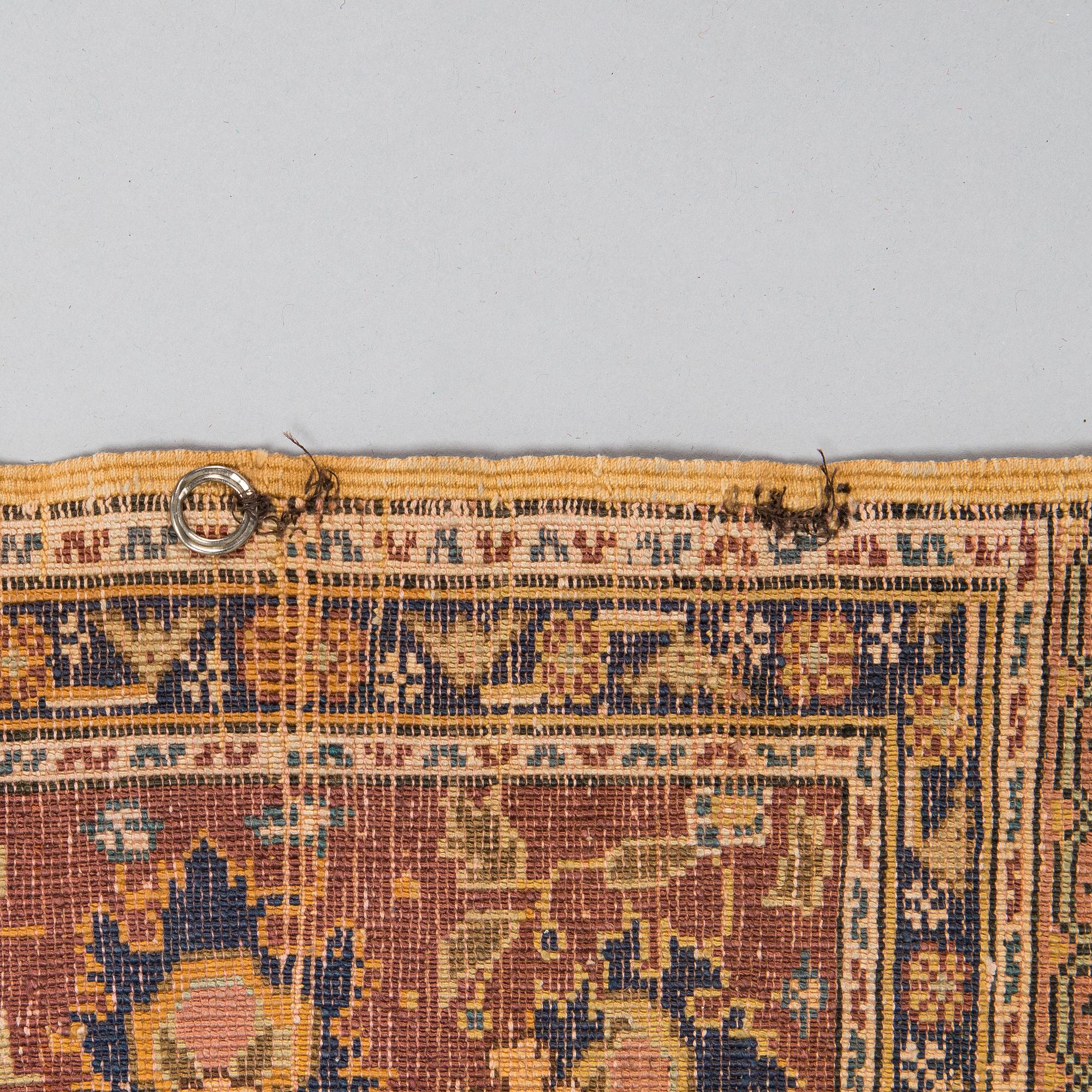 Matta, Kayseri Saff, merceriserad bomull, ca 220 x 80 cm.