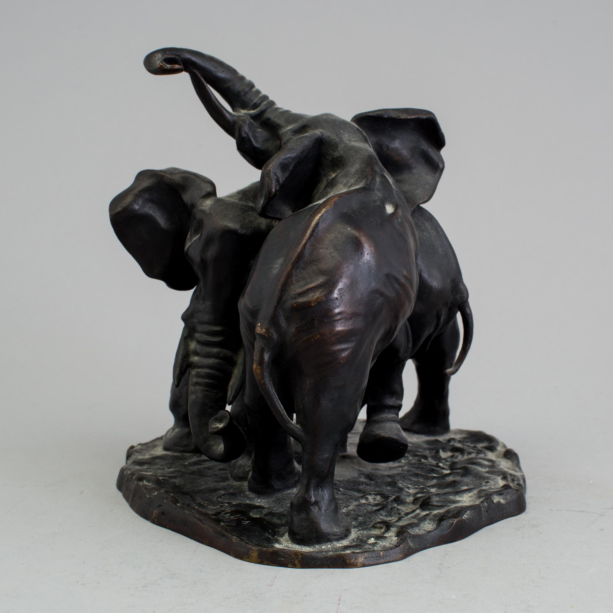 CARL MILLES, a bronze sculpture signed Carl Milles.