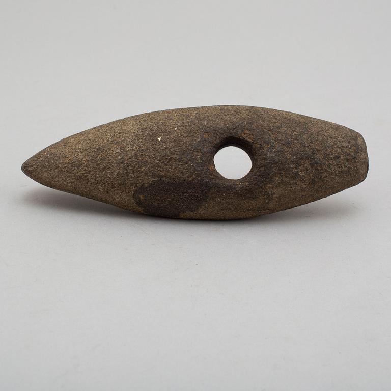 A late neolithic battle or boat axe.