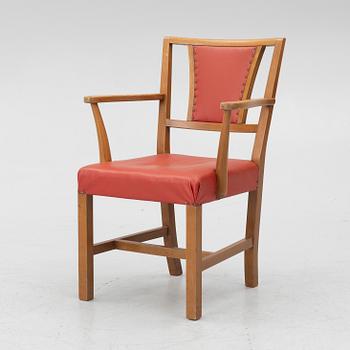 Josef Frank, a model B2163 armchair, Svenskt Tenn.