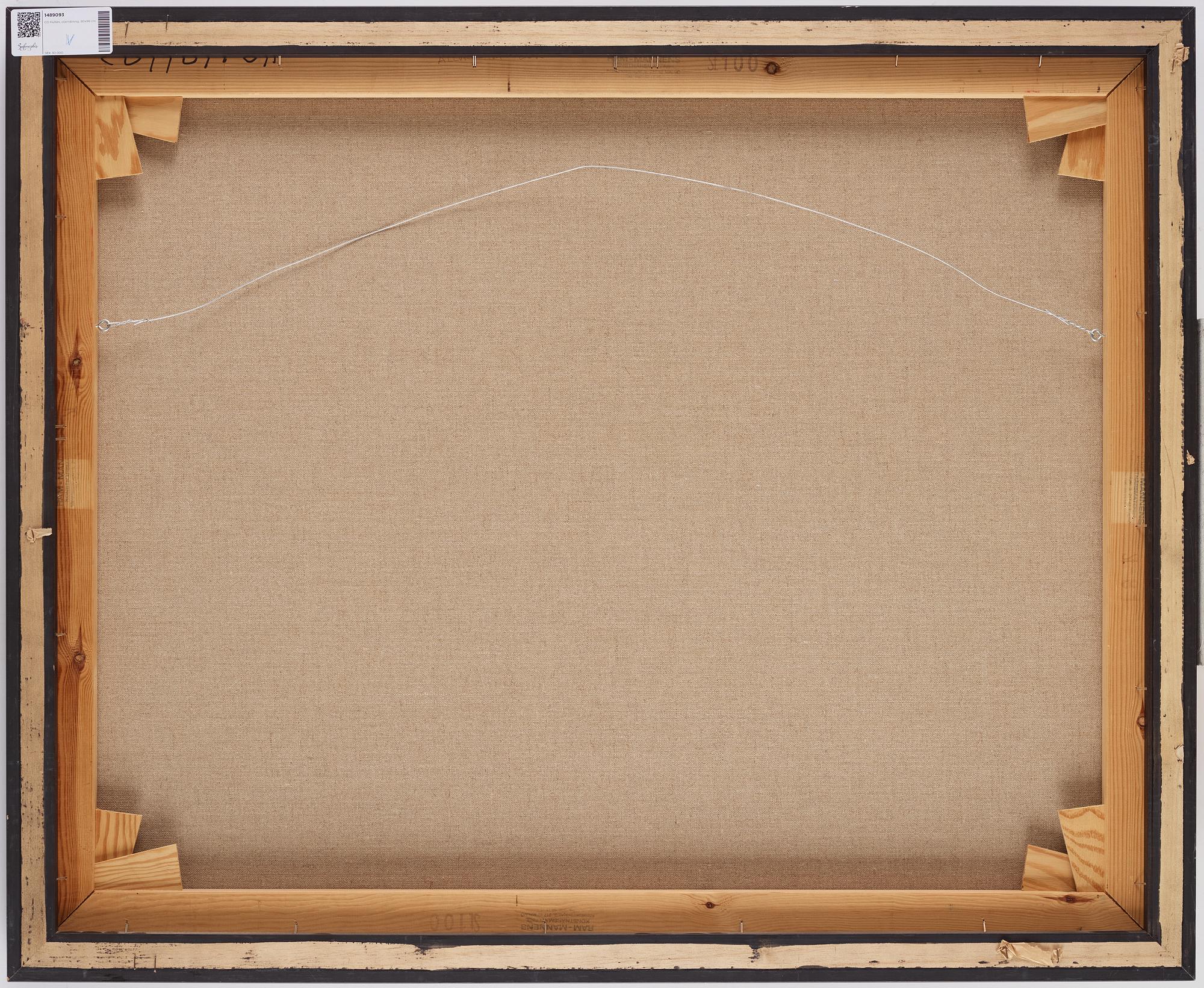 CO Hultén, Abstrakt landskap.