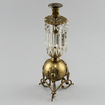 LJUSSTAKE, oscariansk stil, 1900-tal.