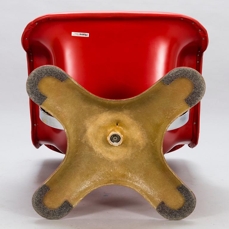 YRJÖ KUKKAPURO, nojatuoli ja rahi, "Karuselli" Haimi, 1970-luku.