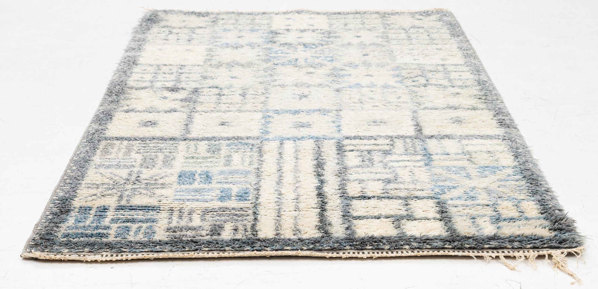Marianne Richter, Rug, rya, "Angelica", designed in 1959, Märta Måås-Fjetterström AB.
