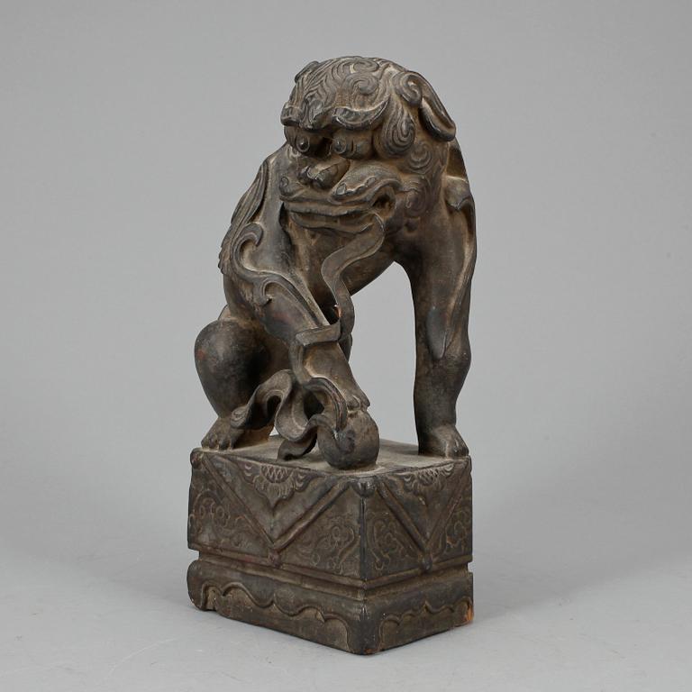 FIGUR, trä, Kina, 1900-tal.