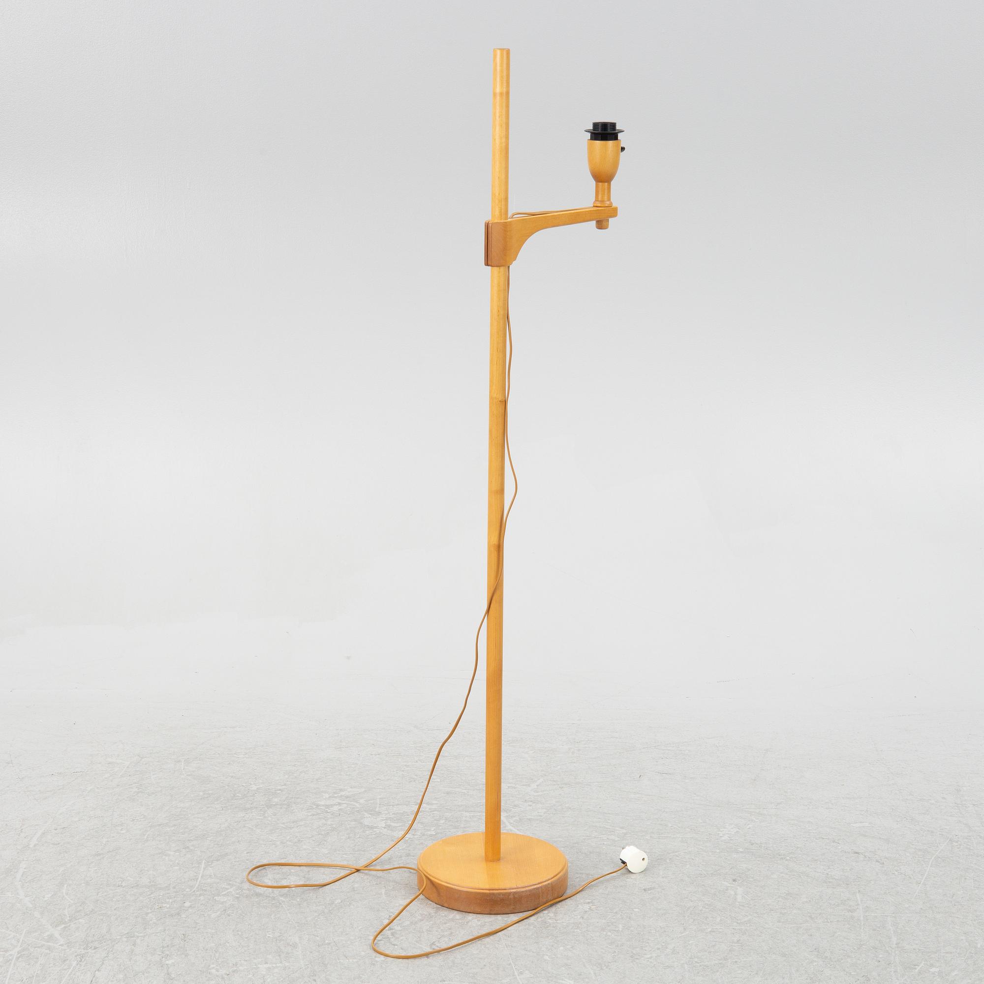 Carl Malmsten, a floor lamp, "Staken", second half of the 20th century.